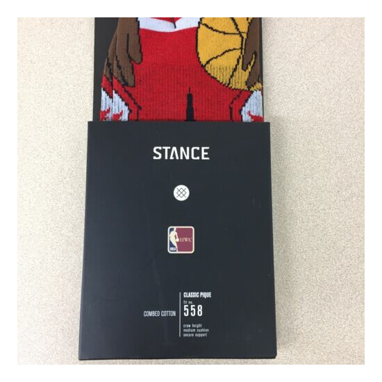 STANCE Mens Everyday NBA Chicago Bulls Dennis Rodman Socks L AR47 image {2}