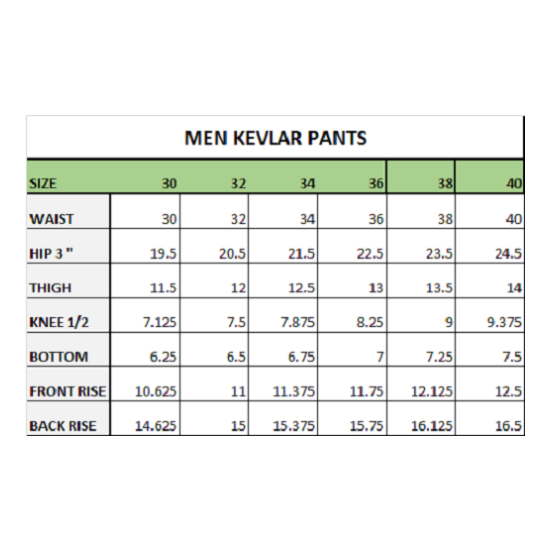 FASHIO Men’s Motorcycle Trouser Reinforce with Aramid Protective Lined Jeans image {2}