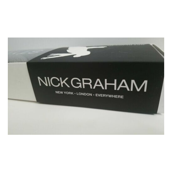 New Men’s Nick Graham Scarf Winter Christmas Gift Box Set 1 Gray 1 Blue Scarf  image {3}