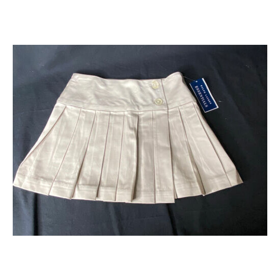Ralph Lauren Size 8 Khaki Color Pleated Skirt image {1}