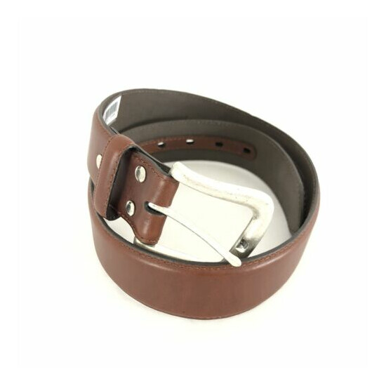 Nocona Mens Belt Leather Western Brown Size 28 image {1}
