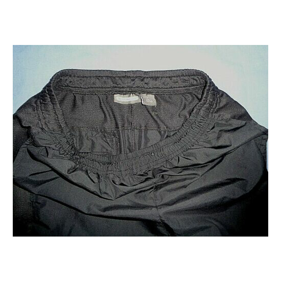 FITNESS GEAR Black Unlined Sport Athletic Pant Size Small image {2}