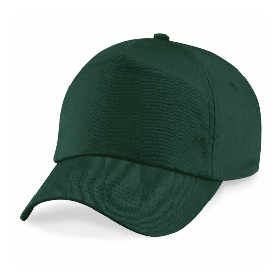 BEECHFIELD CHILDRENS BOYS GIRLS BASEBALL CAP 100% COTTON HAT - 15 COLOURS image {3}