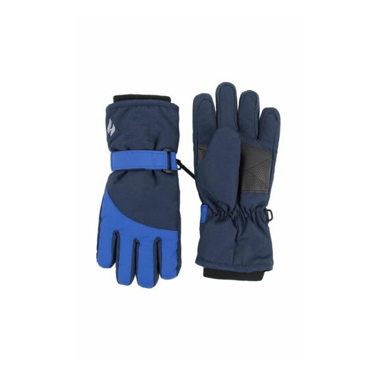 Heat Holders Childrens Waterproof Fleece Lined Warm Ski Gloves for Cold Weather image {3}