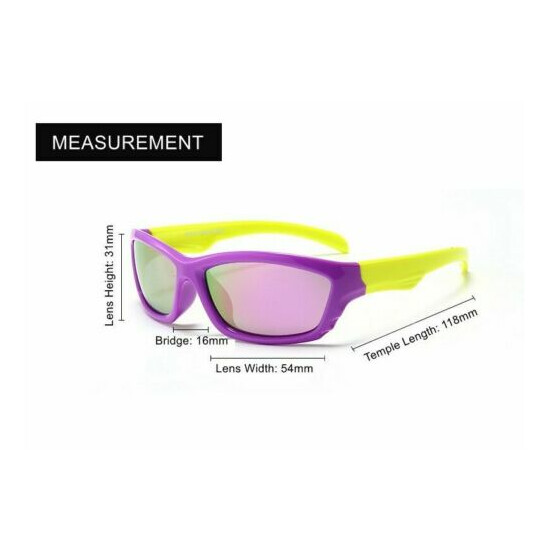 Tinted Polarized Sunglasses Sport Googles Toddler Riding Boys Girls Kids I458 image {2}