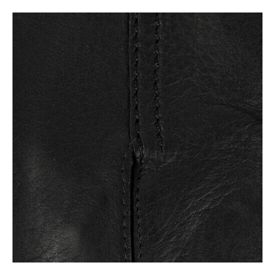 NWT JOHN LOBB Black Calfskin Leather Gloves Size 9.5 $495 image {3}