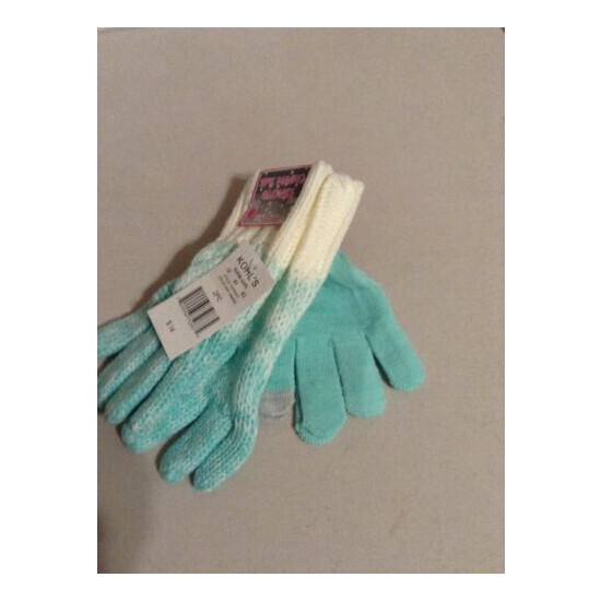 Girls 2 Pack Magic Gloves by A 22 Accessories Green Retails $14.00 image {1}