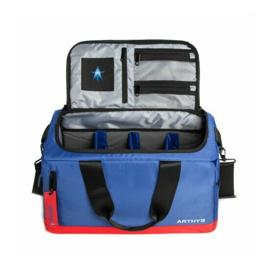 Premium Sneaker Bag - Travel Duffel Bag with 3 Adjustable Divides Compartments image {1}