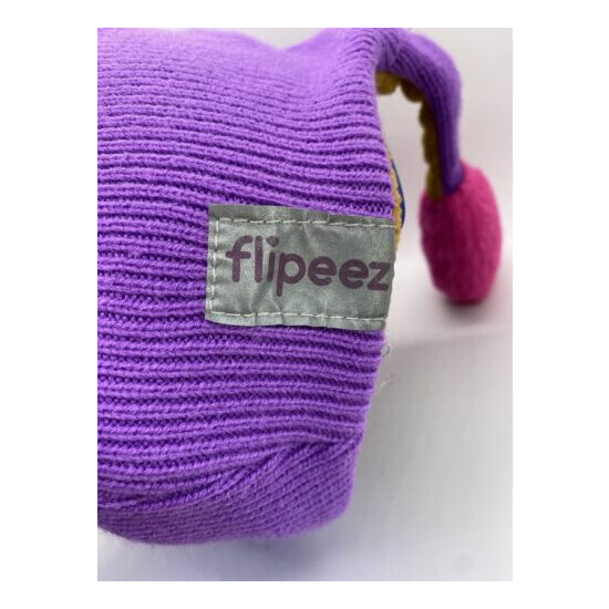 Flipeez Cat Beanie Cap Hat Girls Fitted One Size Pink Cotton  image {4}