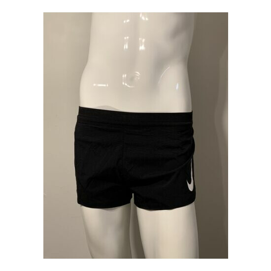 NWT Men’s AeroSwift 2” Running Shorts Black Size S, L, XL AQ5257 010 MSRP $80 image {2}