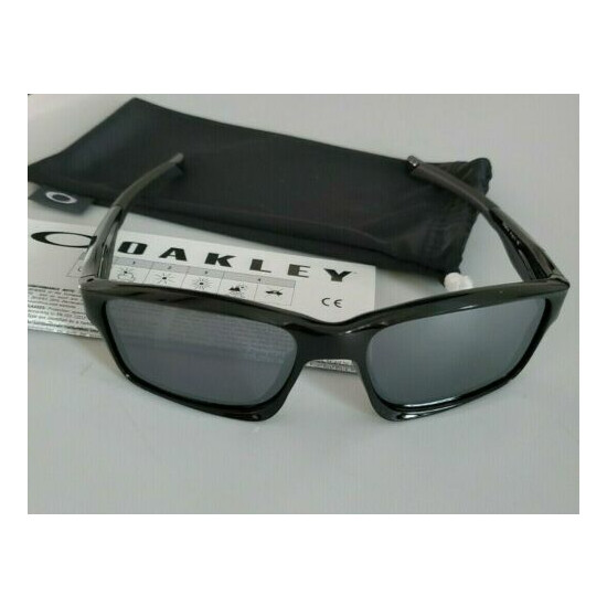 New OAKLEY Men's Sunglasses Chainlink polished black with black iridium  image {2}