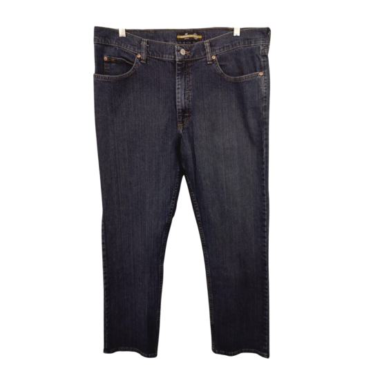 Lee Jeans Men's 40x32 (Actual 38x31) Regular Straight Classic Denim Blue  image {1}