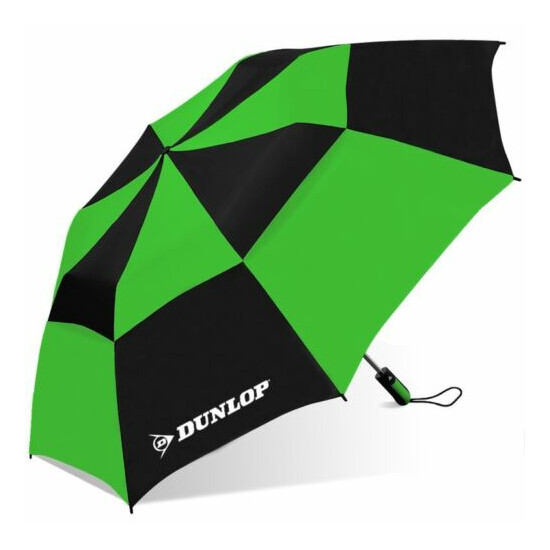Dunlop 56" Double Canopy Folding 2-Person Umbrella EC image {1}