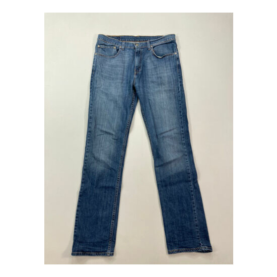 LEVI’S SLIM STRAIGHT Jeans - W34 L34 - Blue - Great Condition - Men’s image {1}