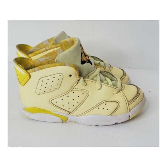 Toddler Nike Air Jordan Retro 6 Citron Tint Size 10 image {5}