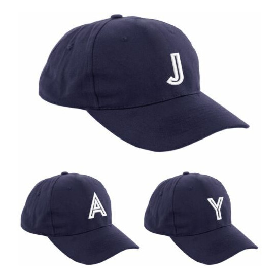 Youth Baseball Cap Kids Boy Girl Adjustable Children Nave School Hats Sport A-Z image {1}