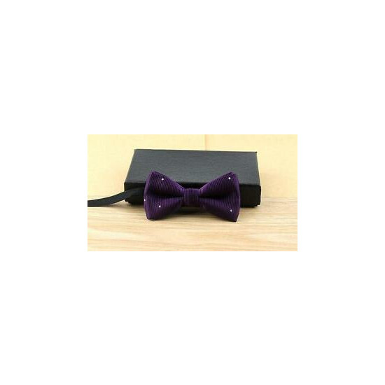 Baby/Toddler Boy's Purple Diamond Bow Tie  image {1}