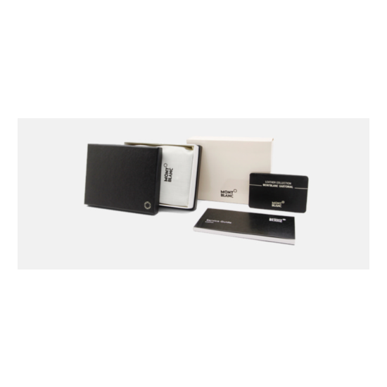 MONTBLANC SARTORIAL BUSINESS CARD HOLDER 113223 with Free Gift image {3}