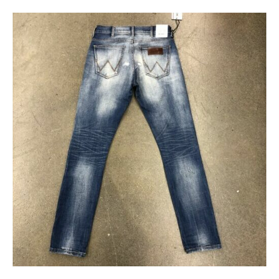 NWT Wrangler Men's 1947 BORN READY LARSTON Slim Tapered Jeans Denim Pants All Sz image {3}