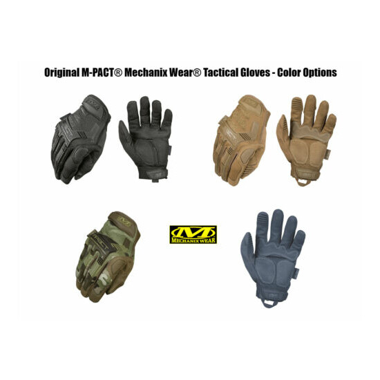 Mechanix Wear Original M-PACT Military Outdoor Safety Gloves - COLOR OPTIONS image {1}