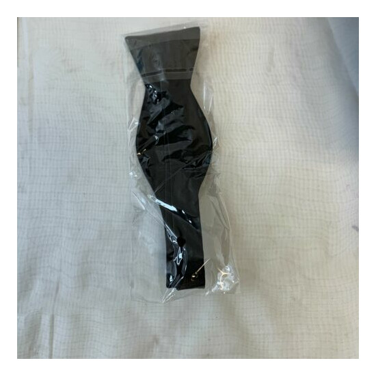 Tuxedo Mens Silver Black High Quality Cufflinks Suspender Accessories Set image {4}