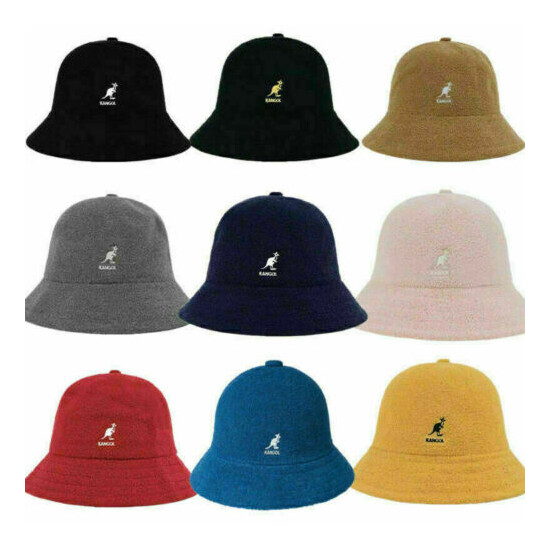 Hip-Hop Fashion Classic Kangol Bermuda Casual Bucket Hat CapSports Hat image {1}