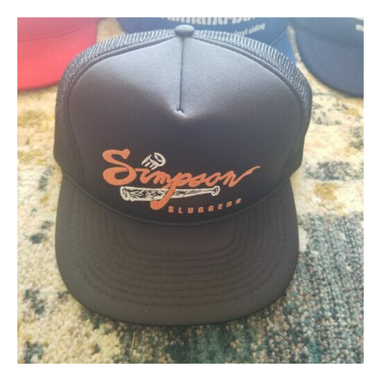 10 VTG Mens Trucker Snapback baseball Hats-Simpson Sluggers Mc Ewen Supatimber  Thumb {2}