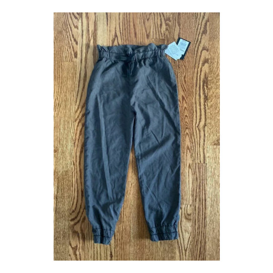 *NWT* Art Class Charcoal Gray Utility Joggers Girls Small (6/6x) image {2}