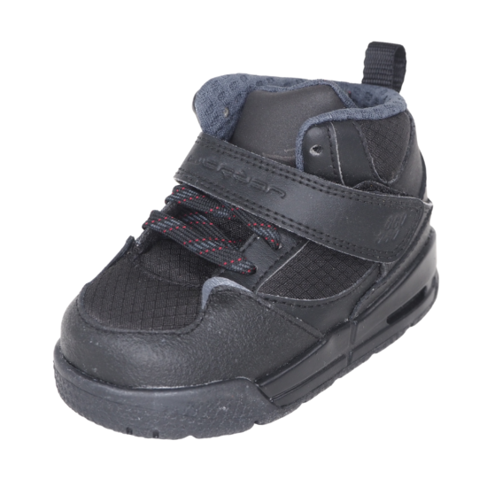 Nike Jordan Flight 45 TRK 467931 001 Toddlers Shoes Black Sneakers Vintage SZ 5 image {1}