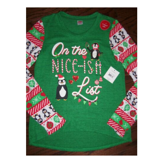 NWT HOLIDAY TIMES SOFT SPUN GREEN LIGHT UP SWEATER: 14/16 image {1}