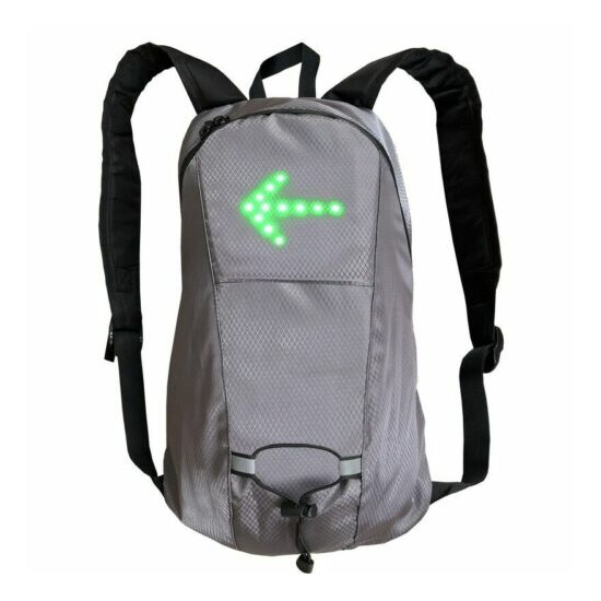 Bicycle Waterproof Sport Bag LED Turn Signal Backpack image {2}