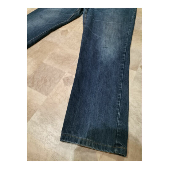 Flannel lined denim jeans, straight leg, regular fit, 38 W X 30 L  image {4}