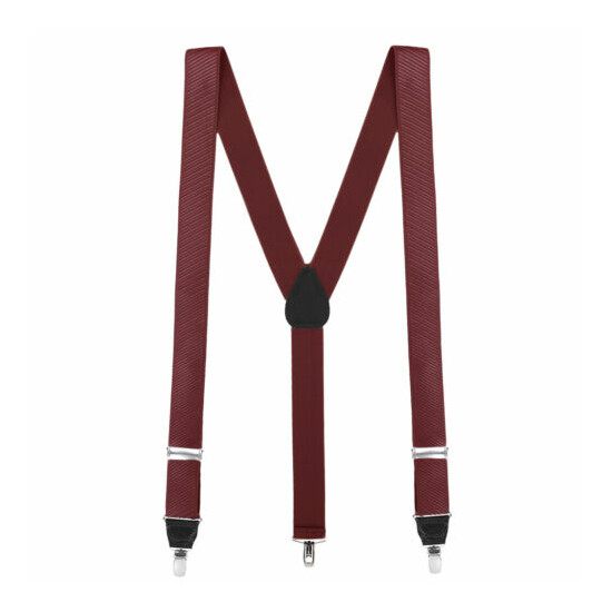 French Satin Twill Suspenders - Clip image {1}