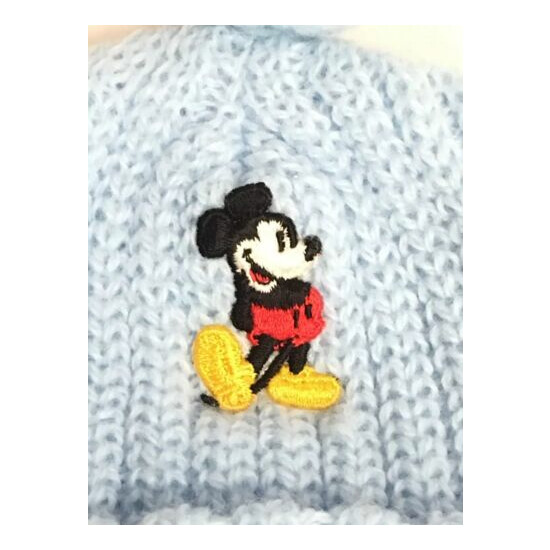 Twin Vintage Walt Disney Productions Mickey Mouse Knit Beanie Toddler Baby Hats image {3}