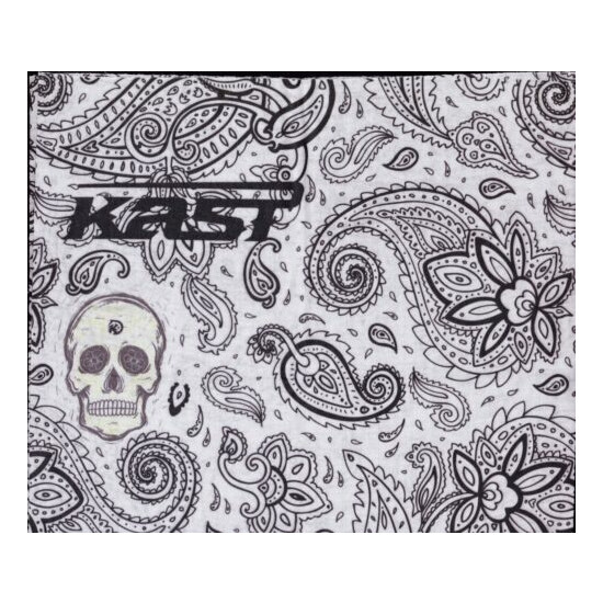 Kast Extreme Fishing Gear Bandito Face Shield Skull-Paisley One Size NWT in OP image {4}