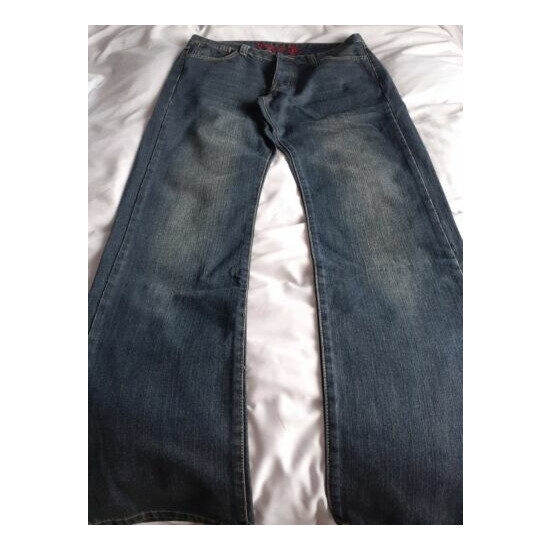 Mens Crew Clothing Blue Jeans size 32 Long Straight Leg New image {1}