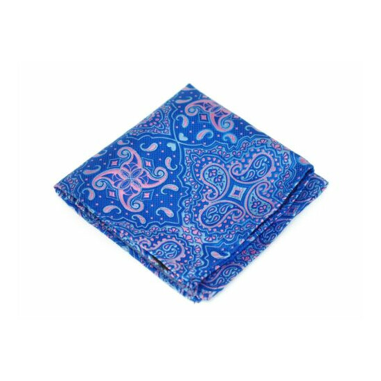 Lord R Colton Masterworks Pocket Square - Cape Horn Blue Silk - $75 Retail New image {1}