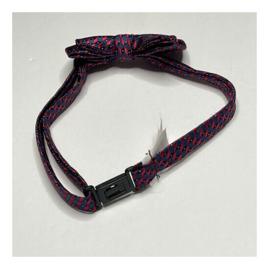 The Children’s Place Bow Tie 24 M - 4T Geometric Red Blue Adjustable image {4}