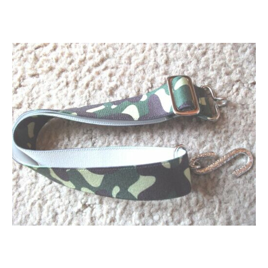Boy Girl Brown Camouflage Army Elasticated Grey Stretchy Snake Belt Children's  image {2}