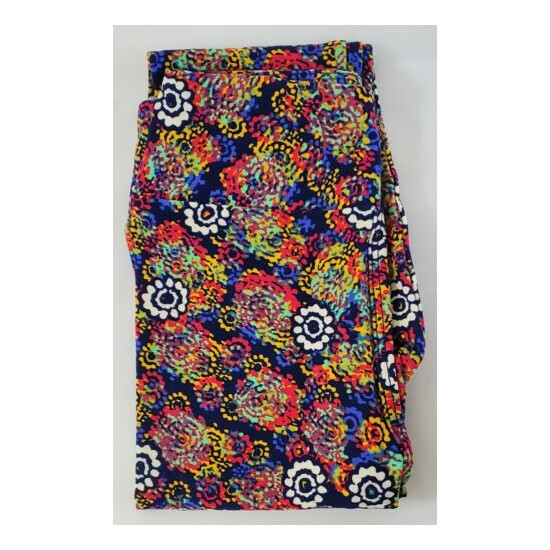 LulaRoe Leggings S/M Multicolour Floral Pattern image {2}