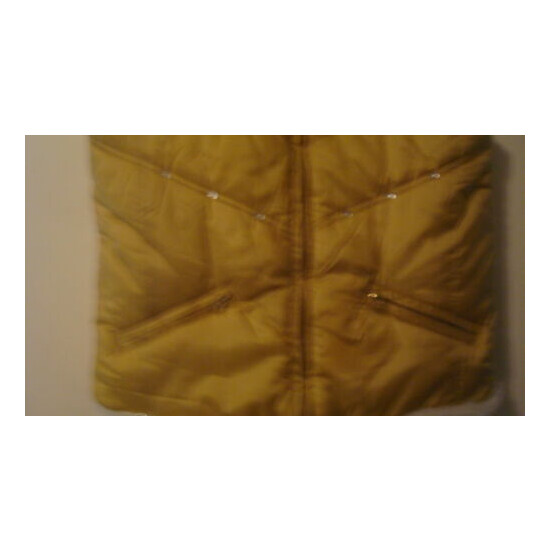 Gold Reversible Vest Girl Size 10/12 Warm Puffy & Pretty The Children's Place image {3}