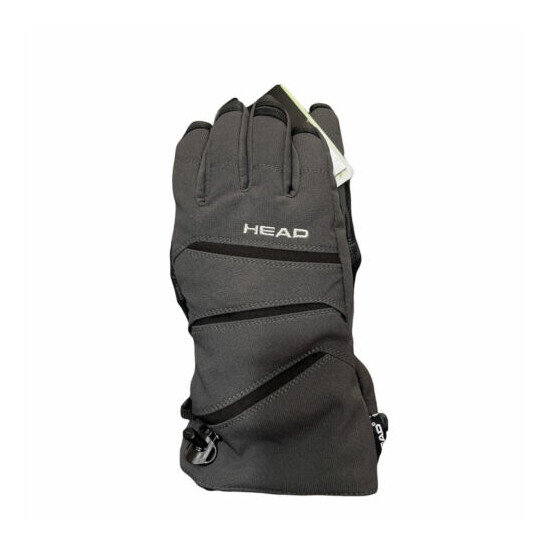 Head Men's Dupont Sorona Insulated SKI Glove W Pocket Gray XS/TP/ECH image {1}