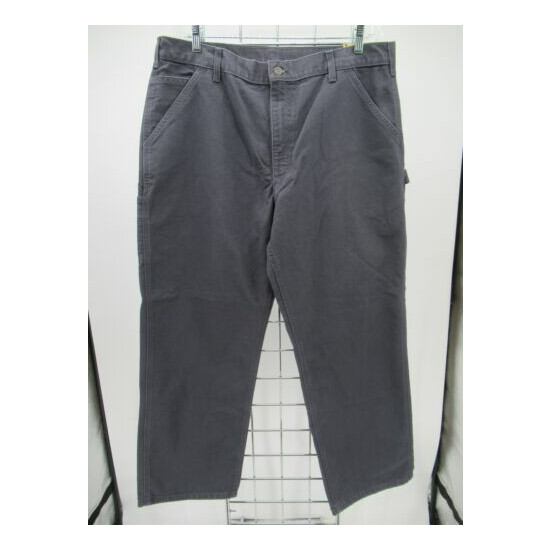 S0256 VTG Carhartt Men's B11 Dungaree Fit Work Pants Size 38/30  image {1}