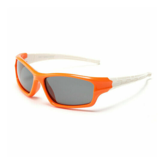 Kids Polarized Sunglasses Cycling Outdoor Fashion Sporty Girls Boys UV400 I370 image {6}