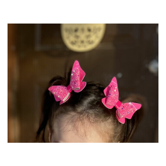 butterfly hair Bows image {1}