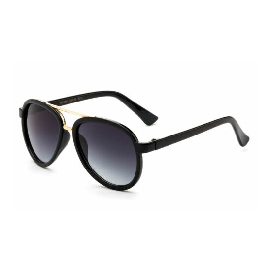 Kids Sunglasses Aviator Style Boys Girls Youth Eyewear Classic UV 100% Lead Free image {2}