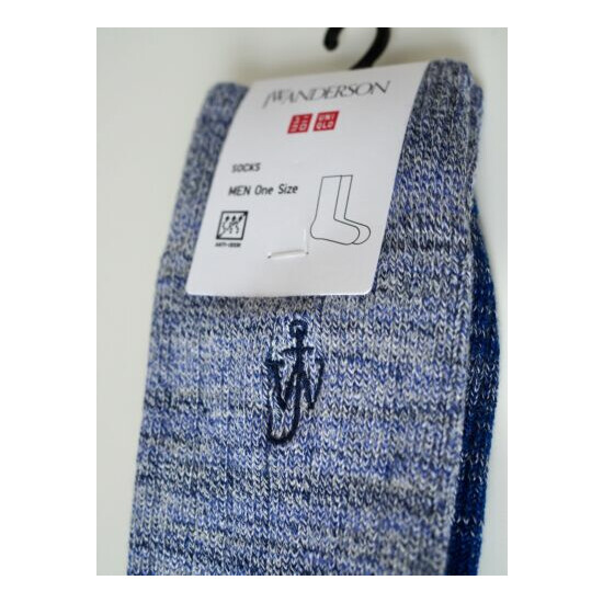 JW Anderson Uniqlo men’s casual style socks One Size Fits Most 1 Pair New  image {2}