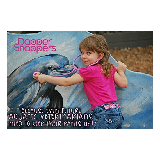 NEW Dapper Snapper Baby & Toddler Adjustable Belt ~ Hot Pink Ages WO42 image {4}