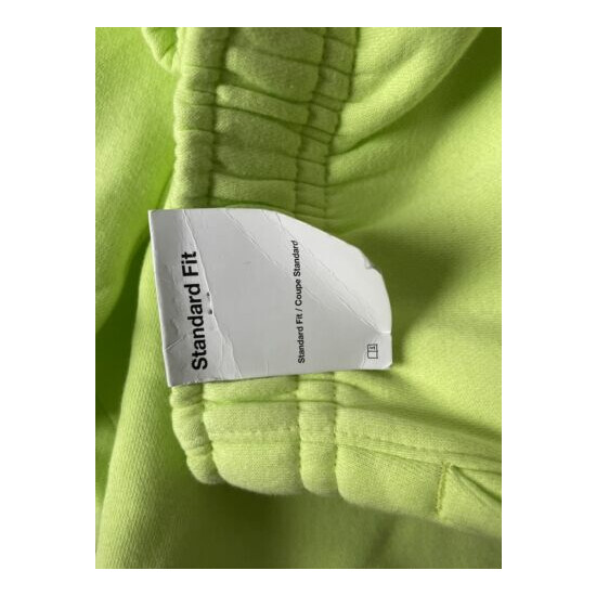 Nike Sportswear Club Logo Twist Fleece Joggers Size XL Lime DO6169-736 image {4}