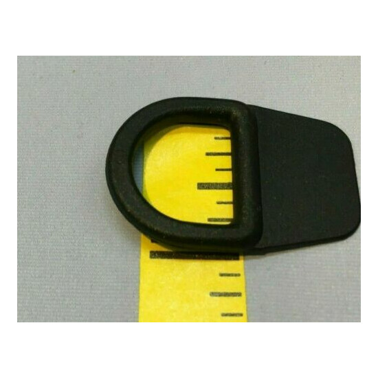 Sewable Nylon D Ring Webbing 3/4" Black 100 Pcs #HP39 image {1}